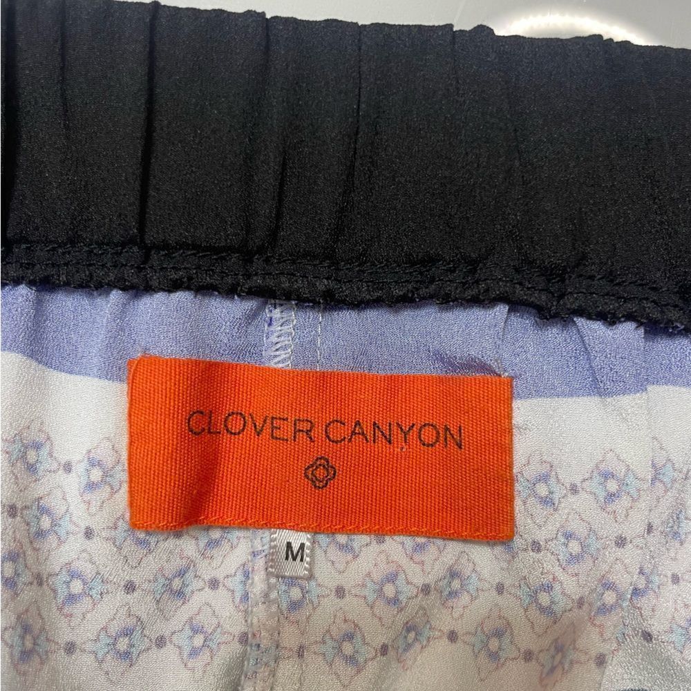 Clover Canyon Mixed Print Pattern Drawstring Pant… - image 6